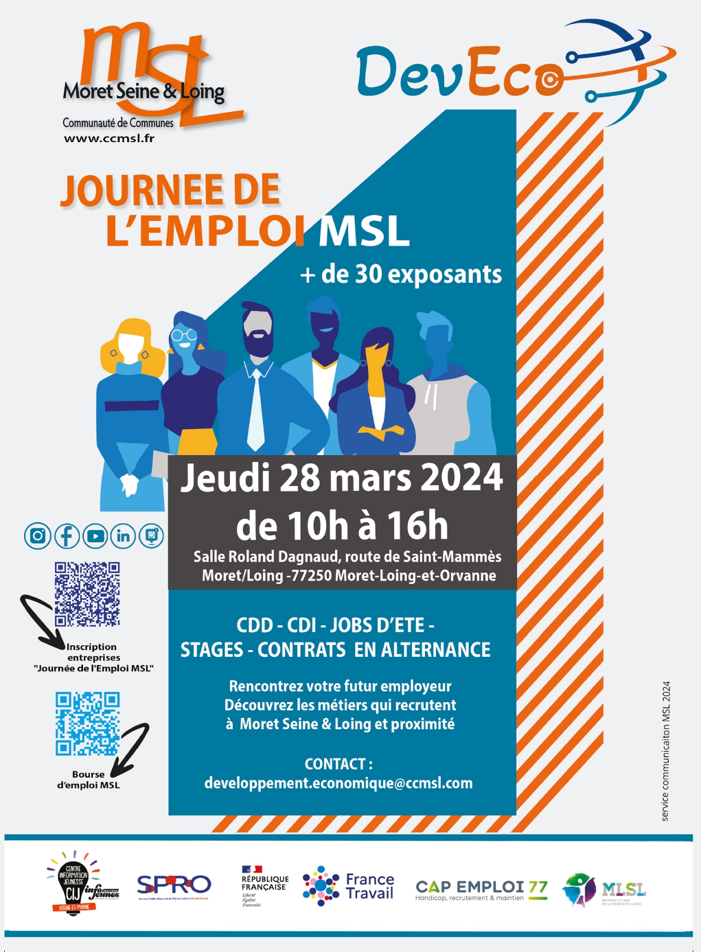 Décrochez des opportunités à la Journée de l’Emploi de Moret-sur-Loing