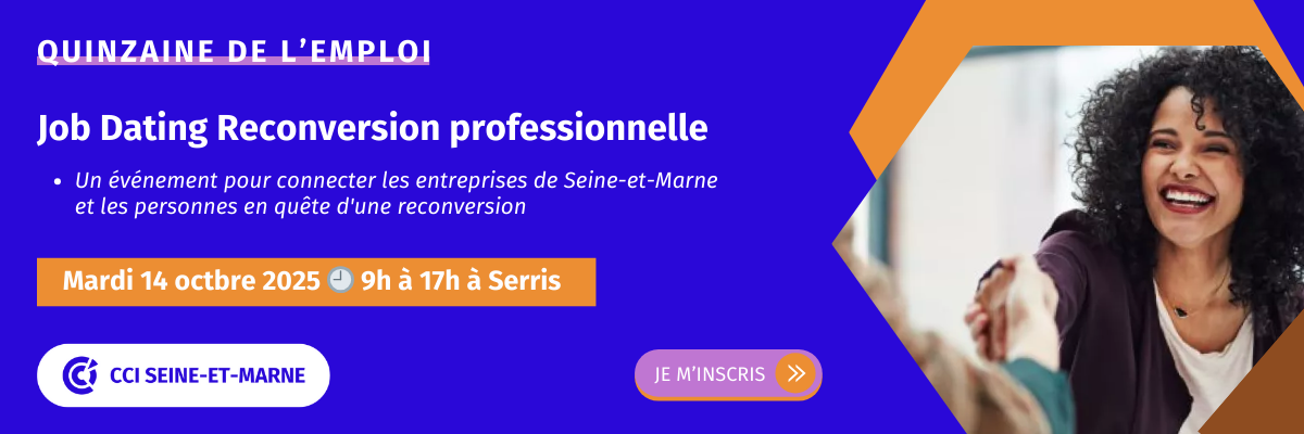 Job Dating ‘Reconversion professionnelle’